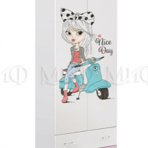 Шкаф 2-х дверный ''Вега. FASHION-1''